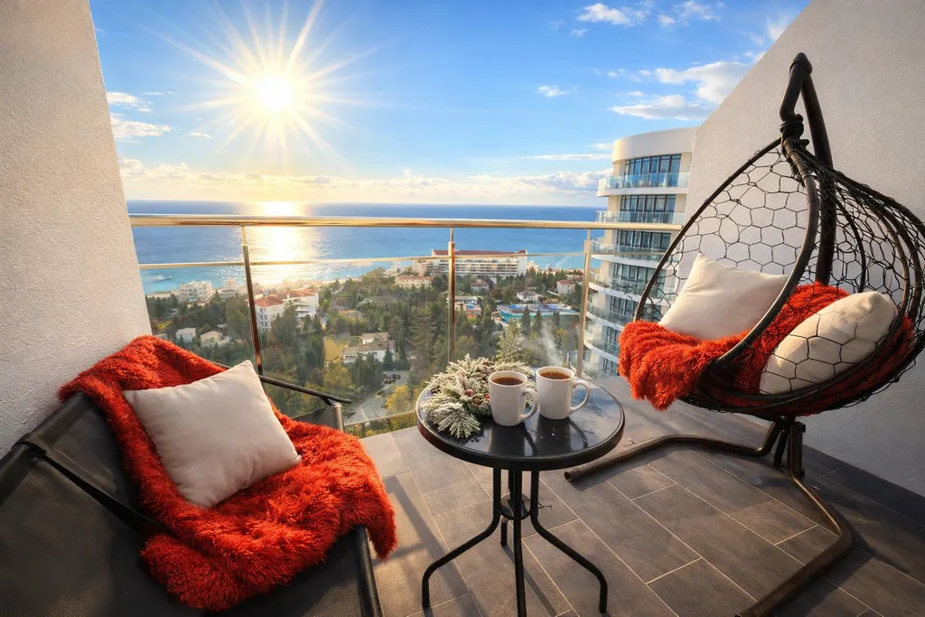 Дизайнерская студия ls-lux-fly blue light лучший вид на море