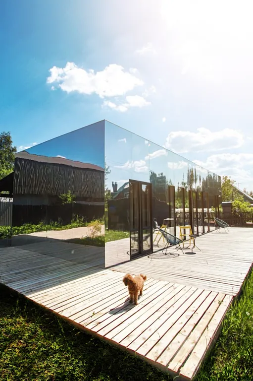 Коттедж Зеркальный дом в аренду подмосковье — аренда посуточно в Дмитров