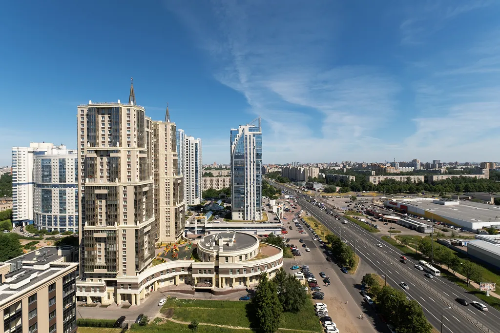 Квартира Квартира Студия с кондиционером ЖК Питер — Санкт-Петербург