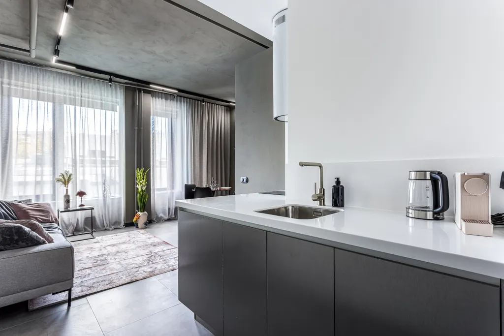 Квартира Квартира Премиум апартамент Графит у метро Автозаводская — Москва