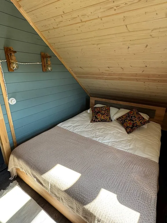 Коттедж Домик на берегу озера с чаном и рыбалкой — Голыгино