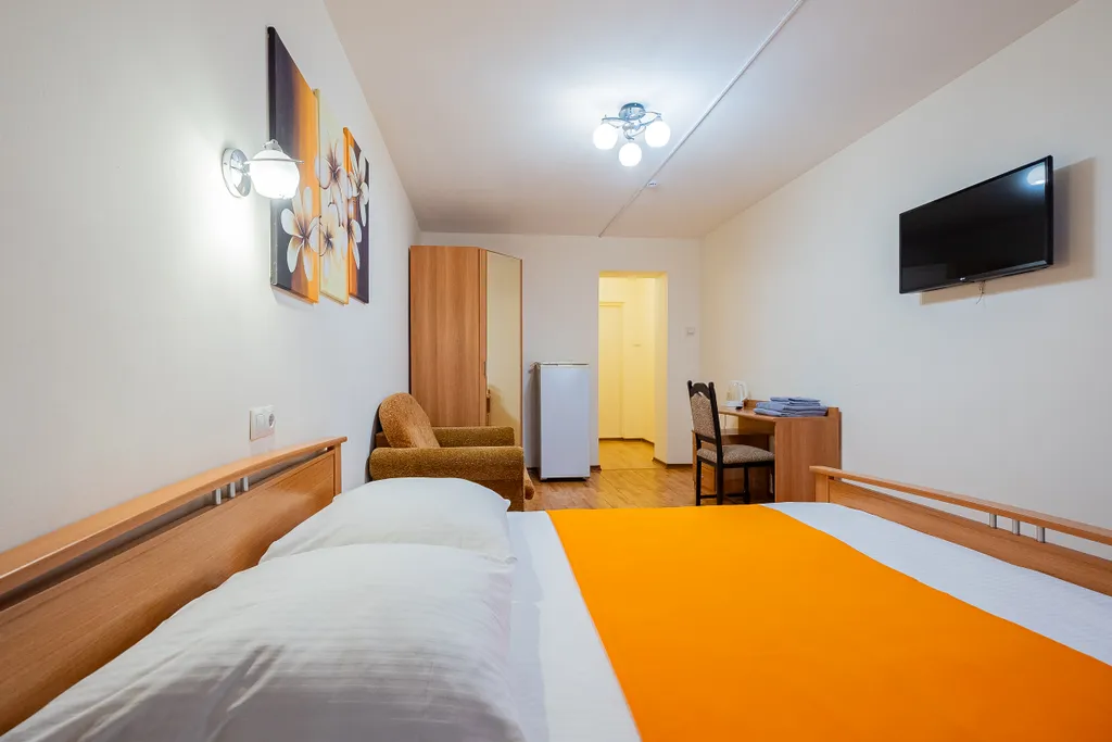 Гостиничный номер с видом на Белое озеро