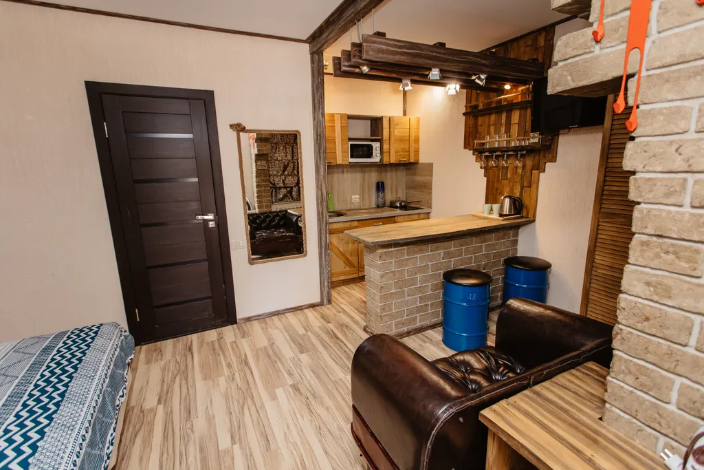 Студия # 1 с парковкой и мангалом