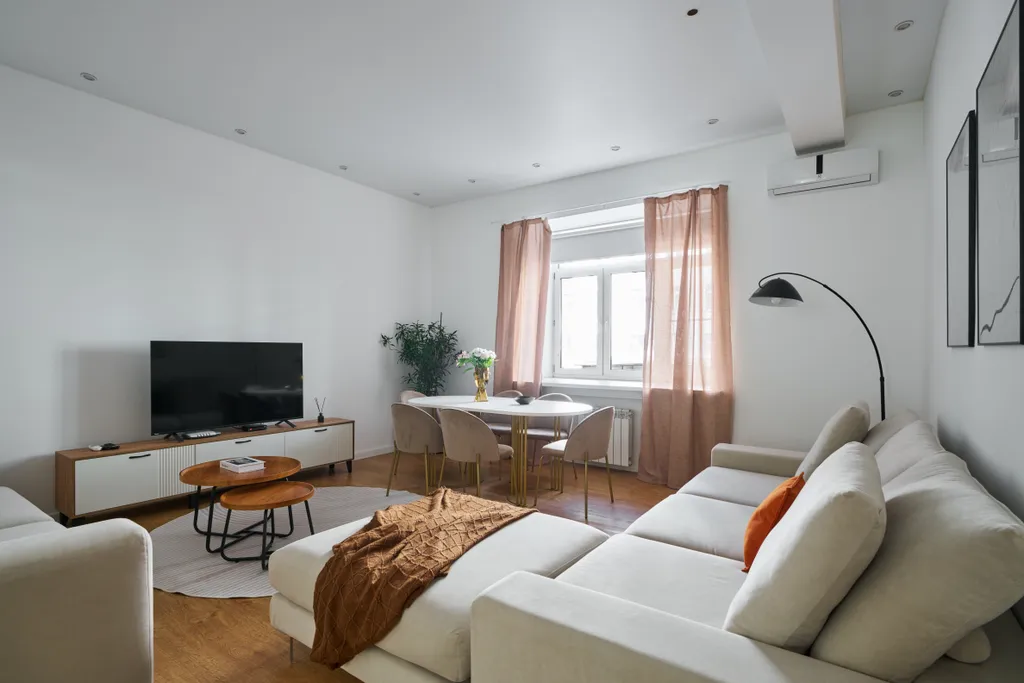 Квартира 3-комнатная квартира в скандинавском стиле в центре Москвы — Москва