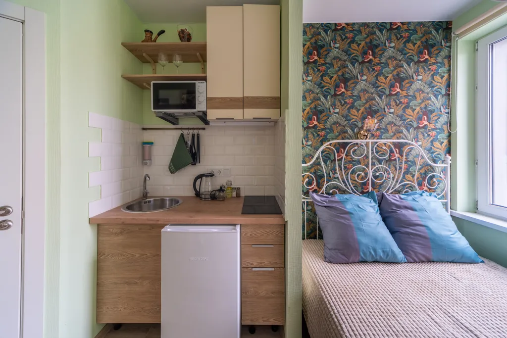 Квартира Квартира Студия в анималистичном стиле у метро Физтех — Москва