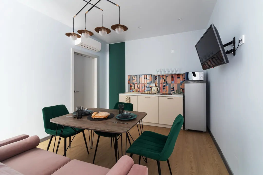 2-комнатные апартаменты с панорамными окнами