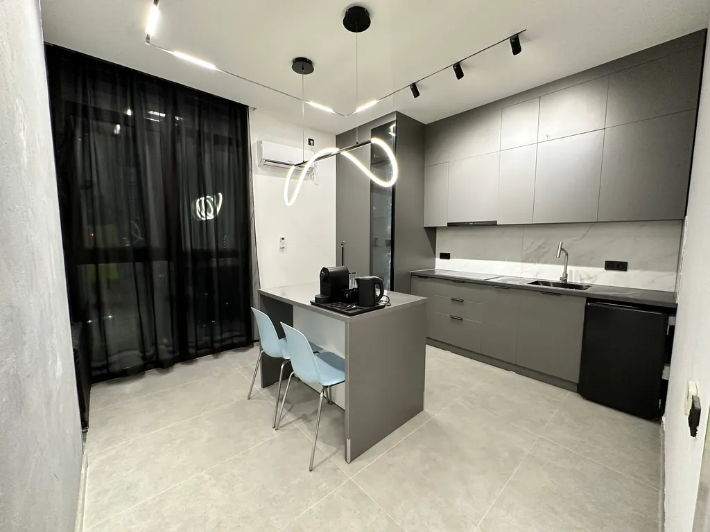 Апартамент на 21 этаже лофт