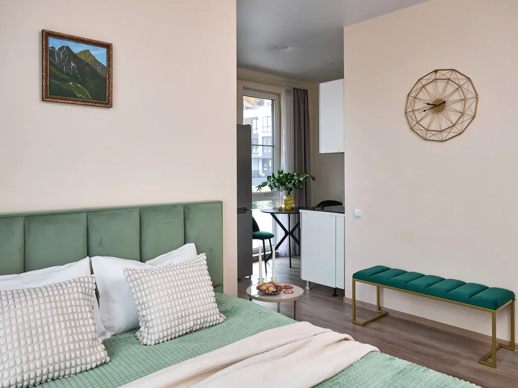 Квартира Уютные апартаменты-студия casablanca с видом на горы и море — Адлер