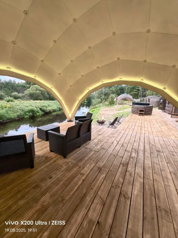 Эко-спа отель с видом на реку