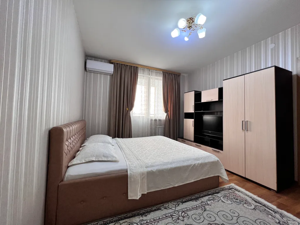 Уютная квартира напротив спорткомплекса Алматы Арена — аренда посуточно в Алматы