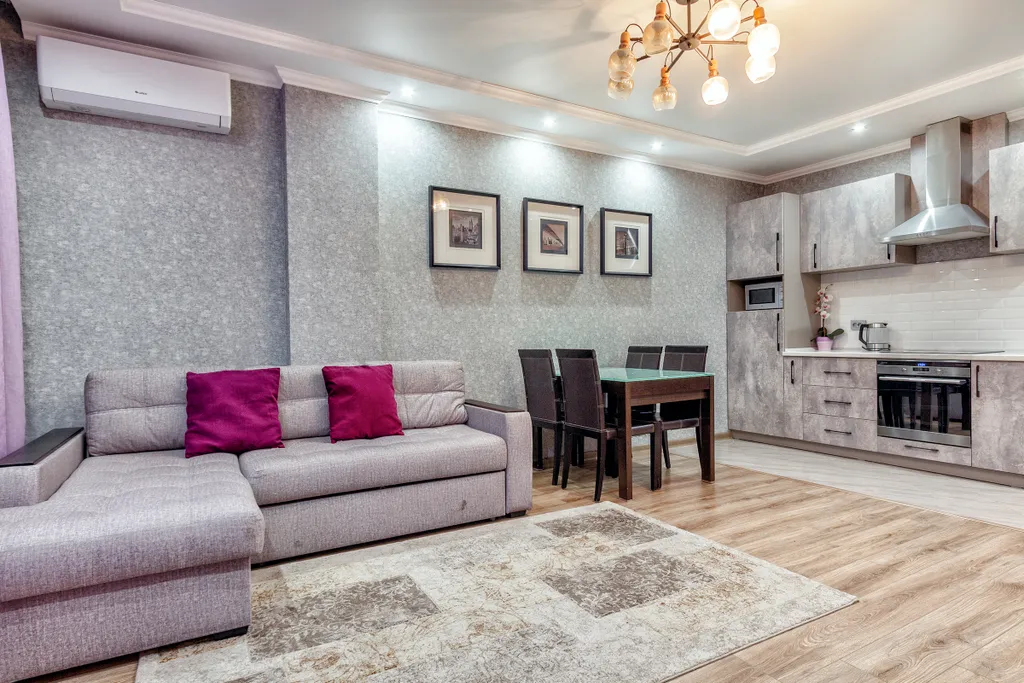 Квартира Квартира в центре с видом, для туристов и командированных — Алматы