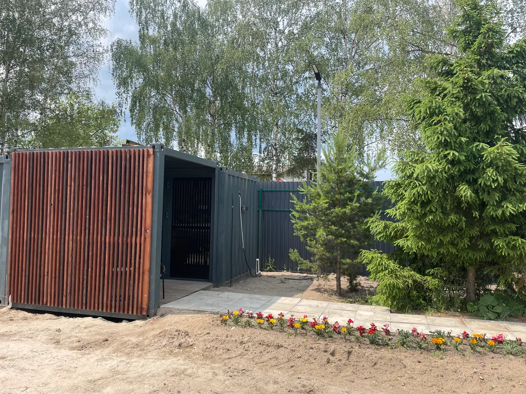 Коттедж Модульный дом с русской баней в двух шагах от озера — Павловский Посад