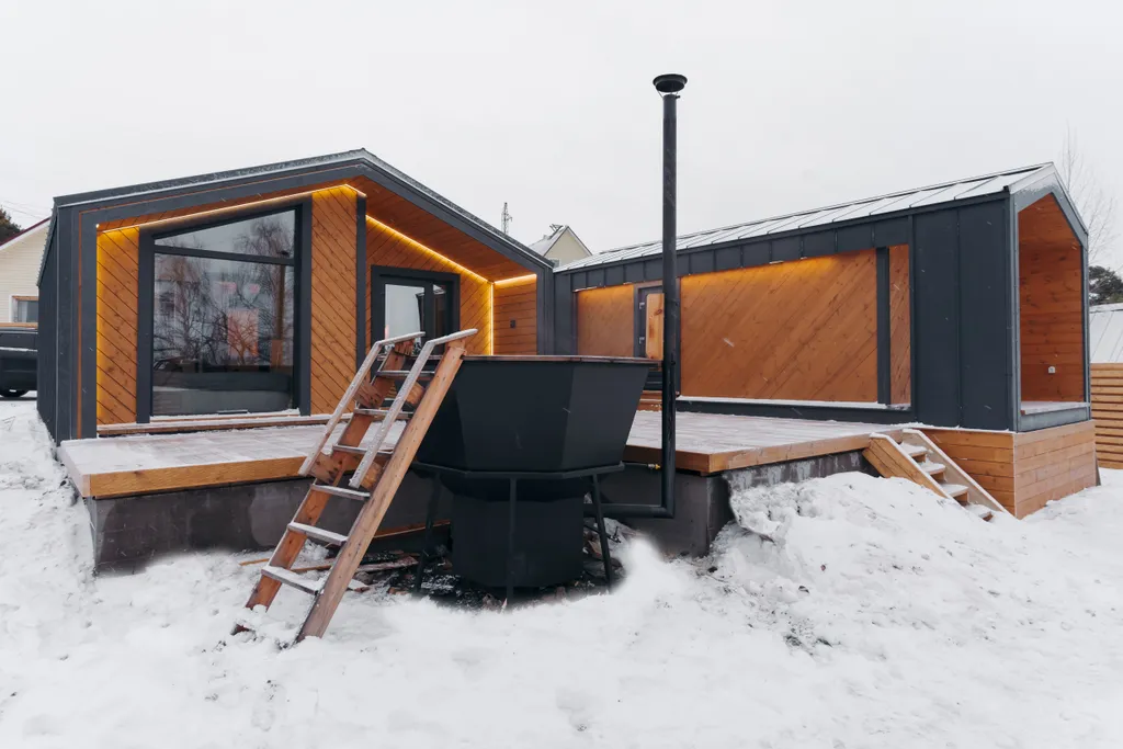 Дом с видом на озеро