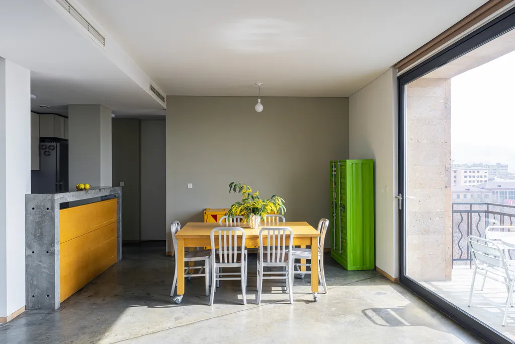 Апартаменты с видом на Каскад