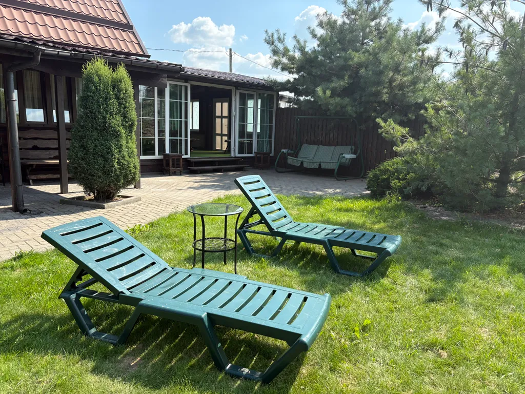 Загородный дом с бассейном и парной на дровах