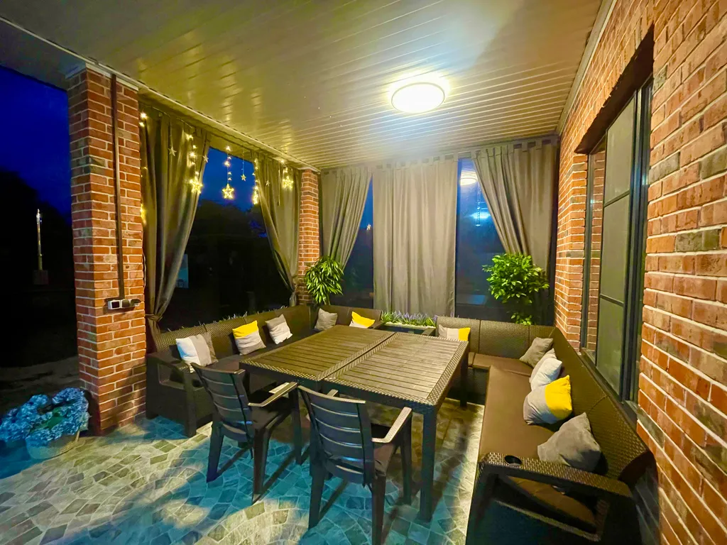 Дом с теплым бассейном и банным чаном Краснодар