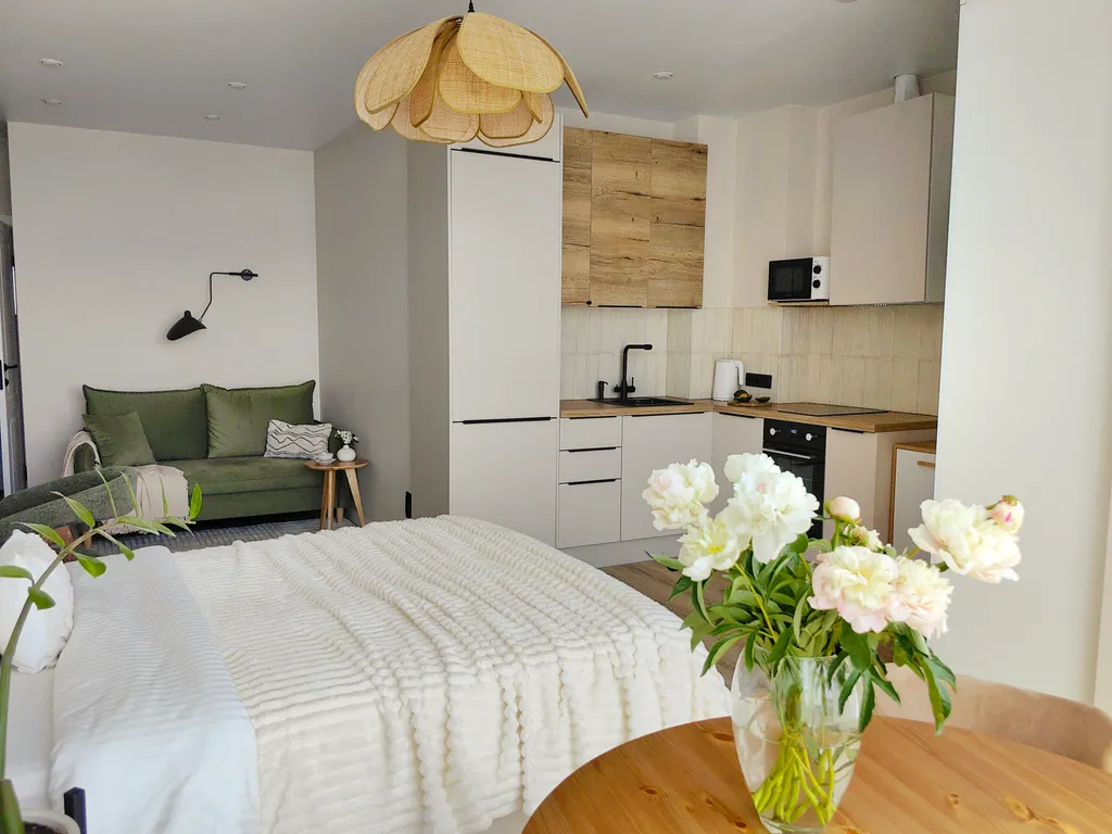 Джапанди инстаграмная квартира с видом на город в центре