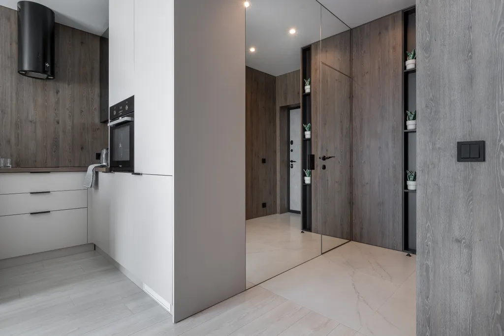 Современный апартамент с видом на парк Челюскинцев