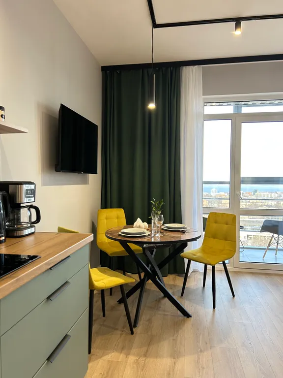 Онего на ладони - вид с 14 этажа