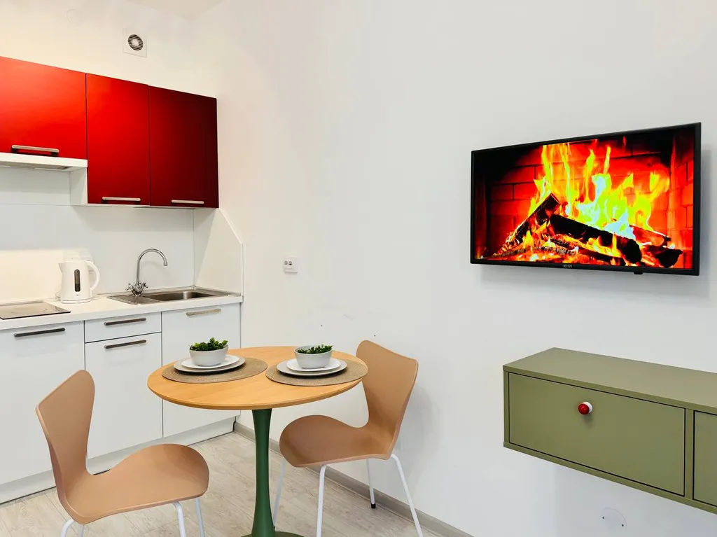 Квартира Квартира Студия для 2-3 гостей у Елагина острова — Санкт-Петербург