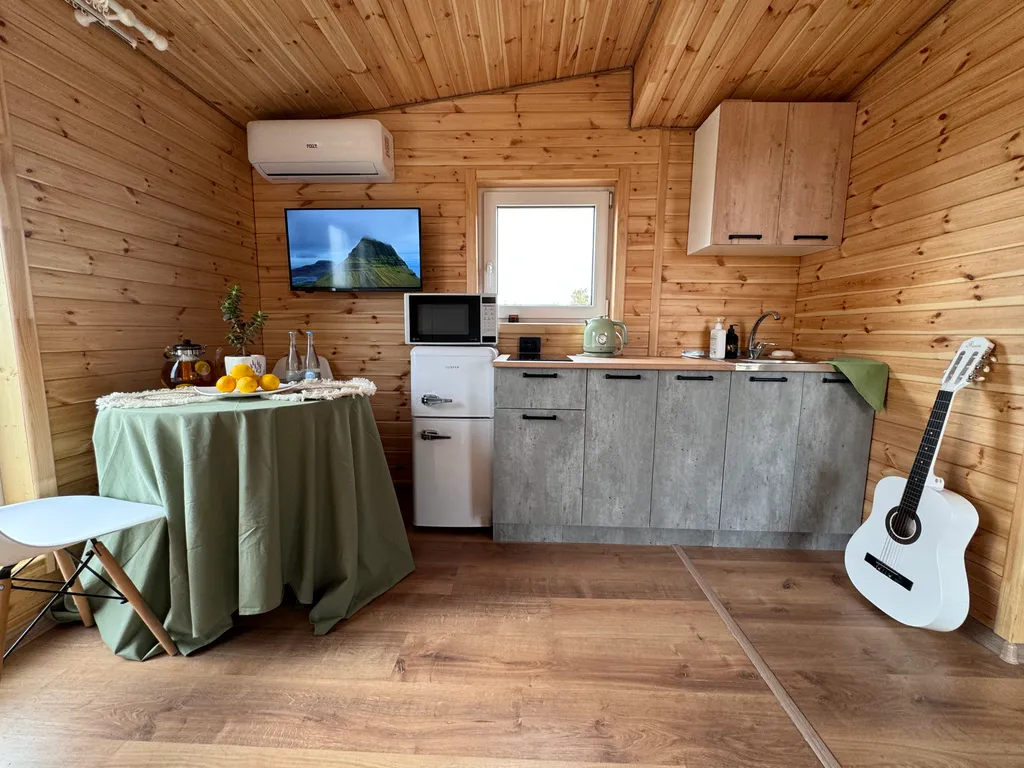 Модульный дом с панорамным видом