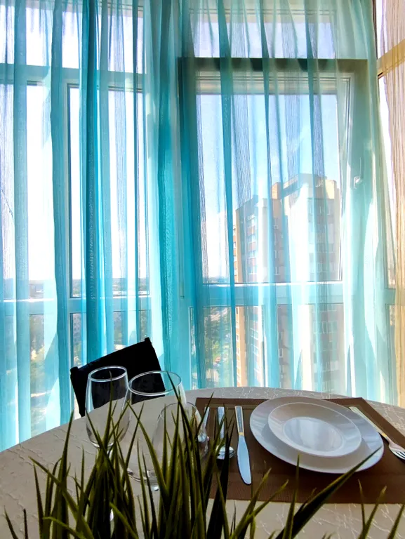 1-комнатная квартира с видом на город