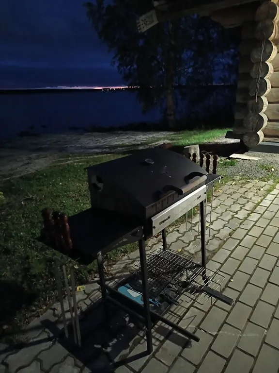 Дом-баня Дом охотника на берегу озера Нигозеро