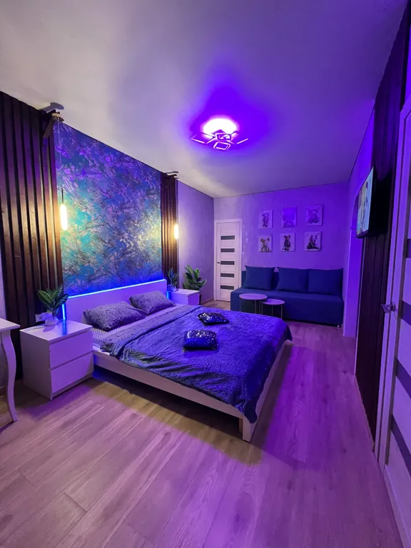 Квартира Уютные апартаменты с кондиционером — аренда посуточно в Омск