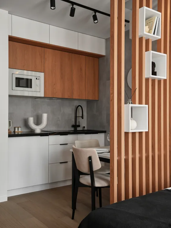 Студия с уникальным колоритом