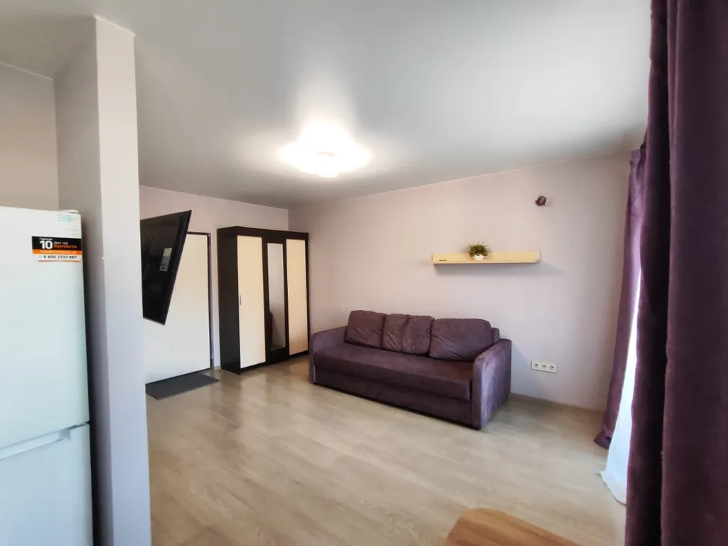 Студия в новом доме в новом районе Снеговая падь