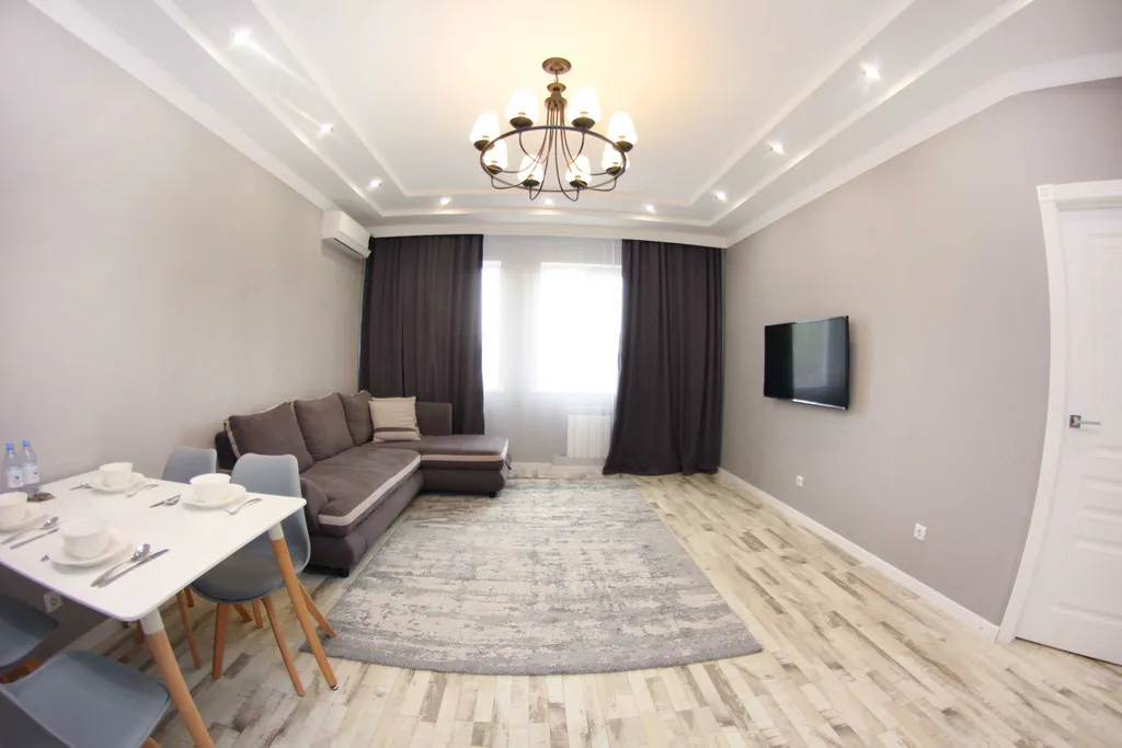 Квартира Двухкомнатные апартаменты в ЖК рядом с ТРЦ Мега — Алматы