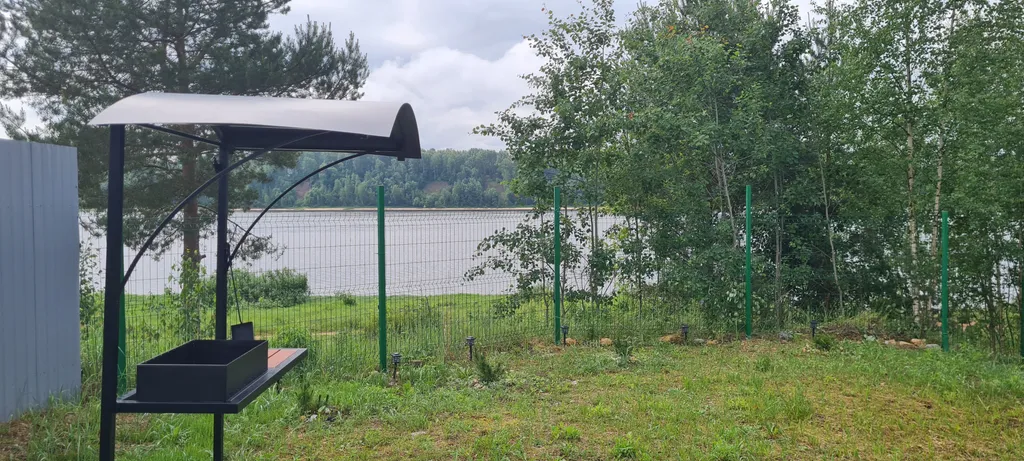 Дом 40m2 — чан, кухня, вид на Волгу