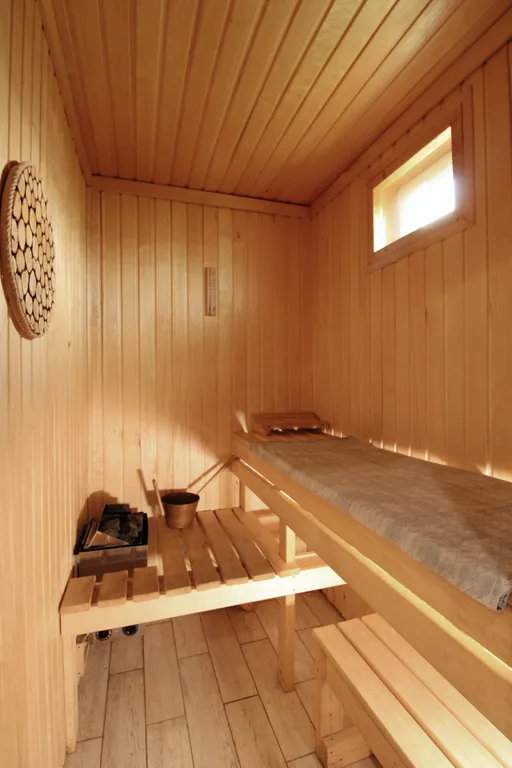 Коттедж Дом из бруса с сауной — Хюмпеля