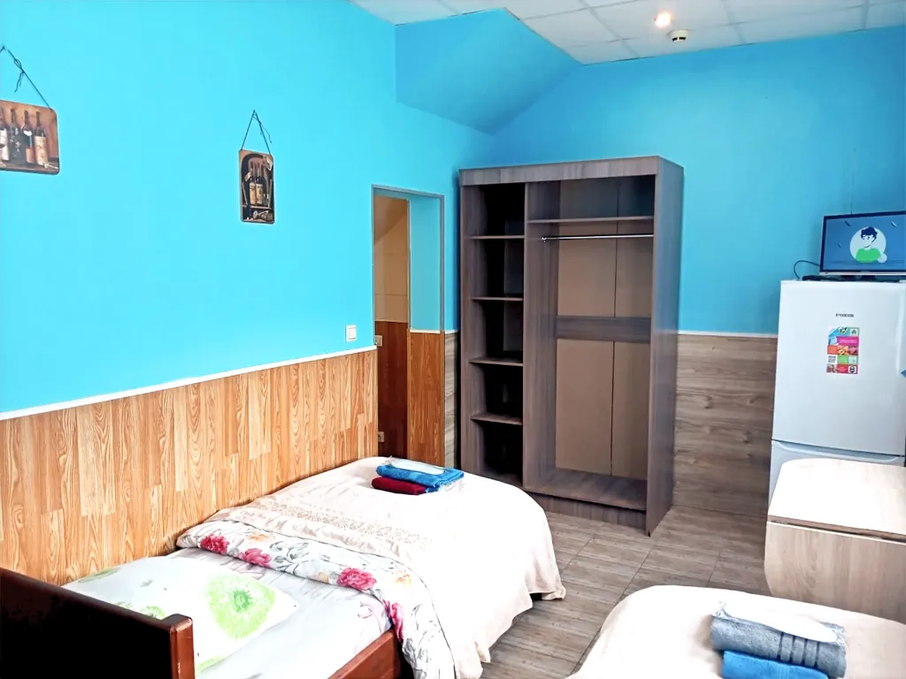 Комната с удобствами, беседкой, мангалом, парковкой