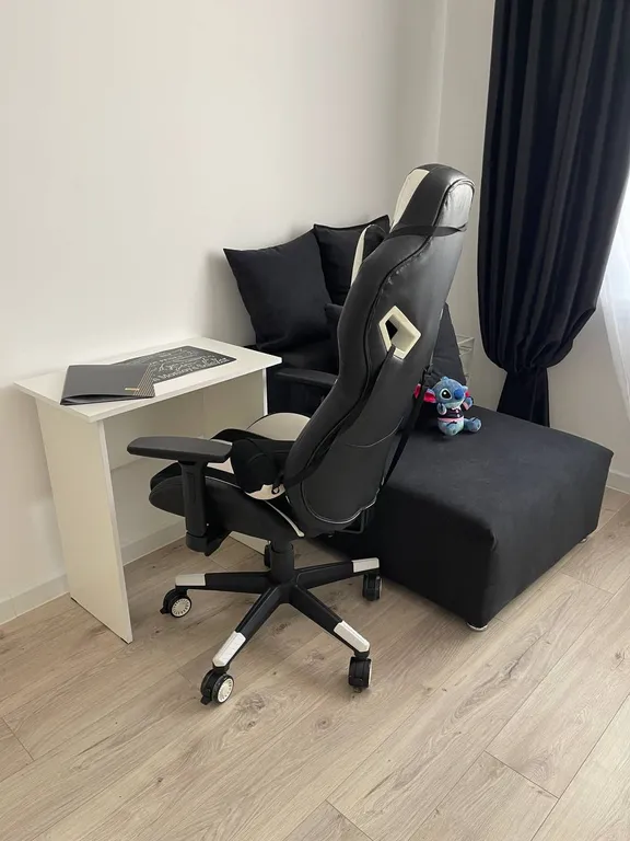 Семейные апартаменты в черно- белом стиле