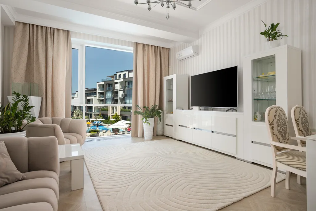 Квартира в вип корпусе, с видом на бассейн и море в ЖК Лазурный берег 2 — аренда посуточно в Дагомыс