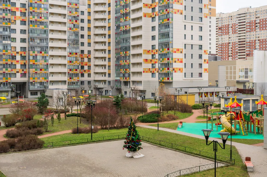 Квартира Квартира Teplo apartments студия на Среднерогатской — Санкт-Петербург
