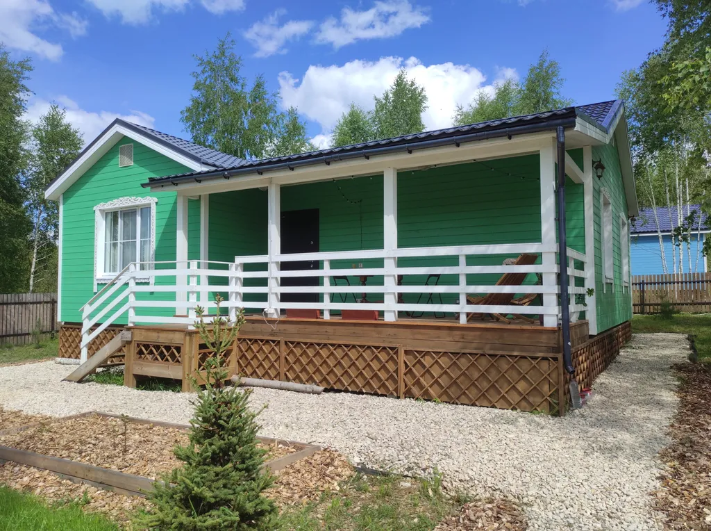 Дом-дача в русском стиле