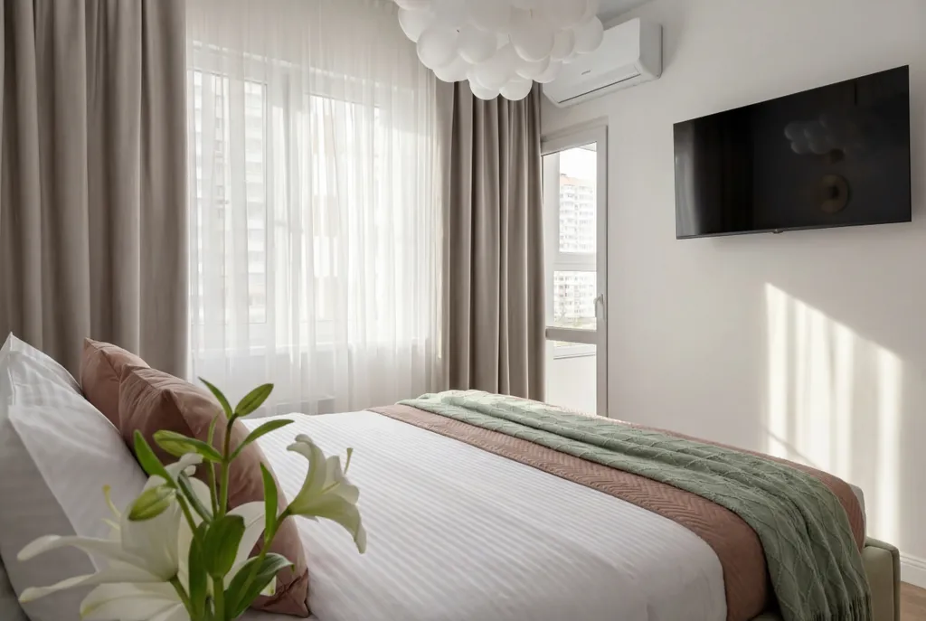 Квартира Квартира в мятных тонах у парка Краснодар с парковкой — Краснодар