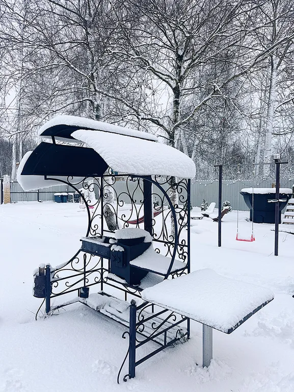 Коттедж Теремок с сибирским банным чаном на новой Риге — Истра