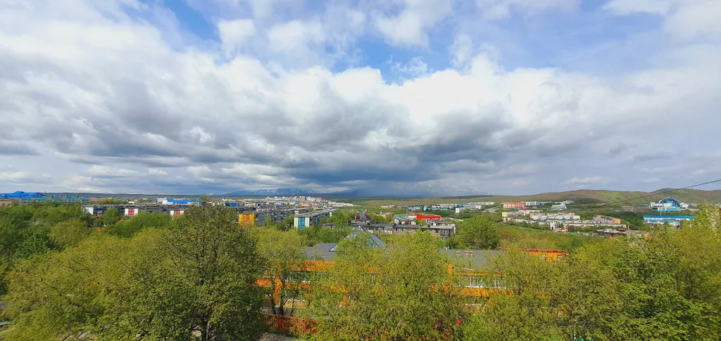 Комфортная двухкомнатная кваптира с видом на Вулканы