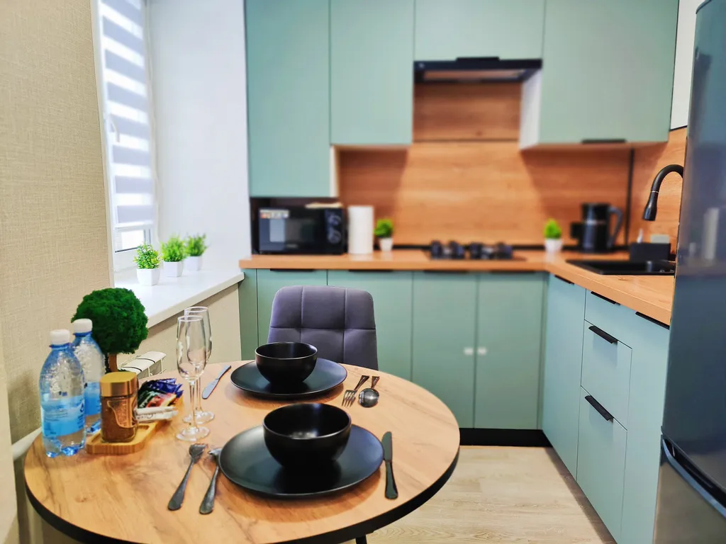 Стильная квартира с сауной, в центре города