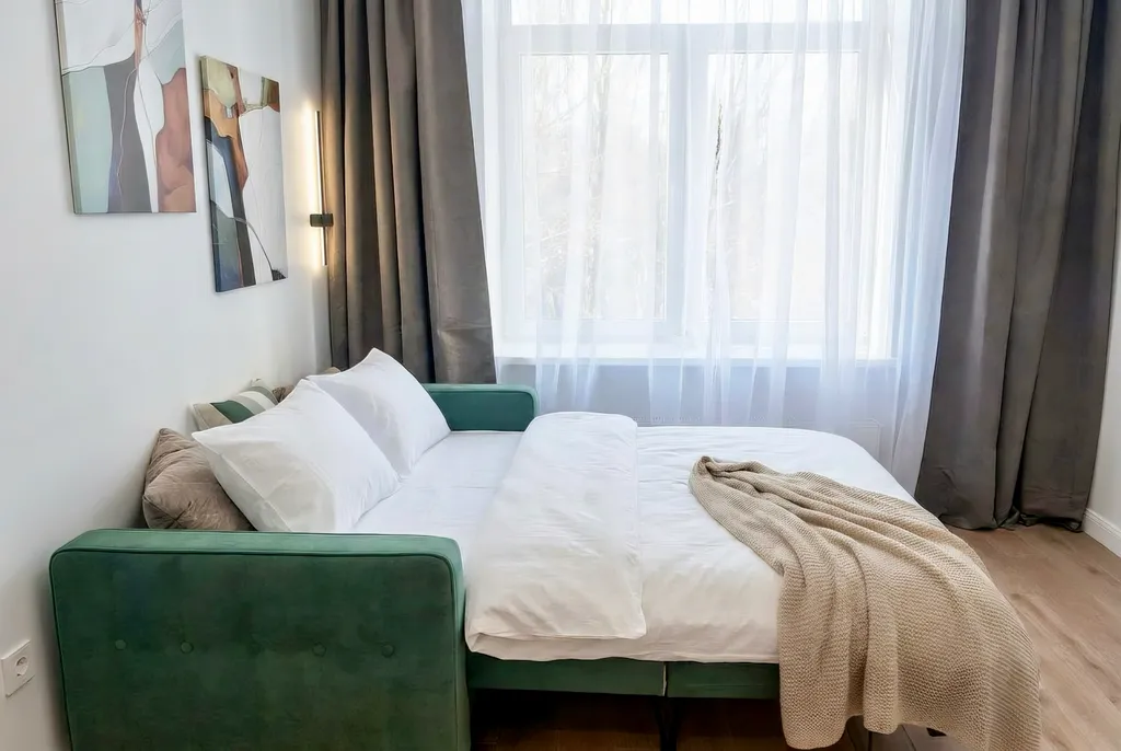 Квартира Апартаменты с одной спальней напротив ТРК Кристалл — Светлогорск