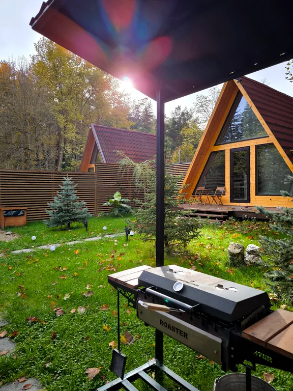 Дом в стиле Афрейм Дача у Горы