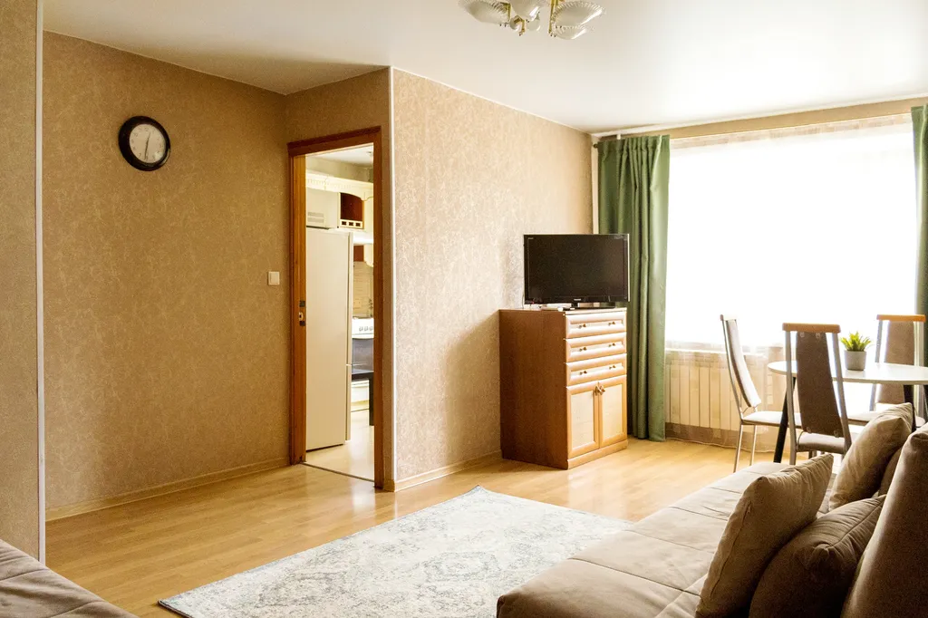 Просторная трёхкомнатная квартира на 3 этаже с балконом