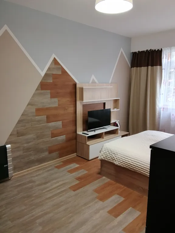 Уютная квартира в центре с видом на горы