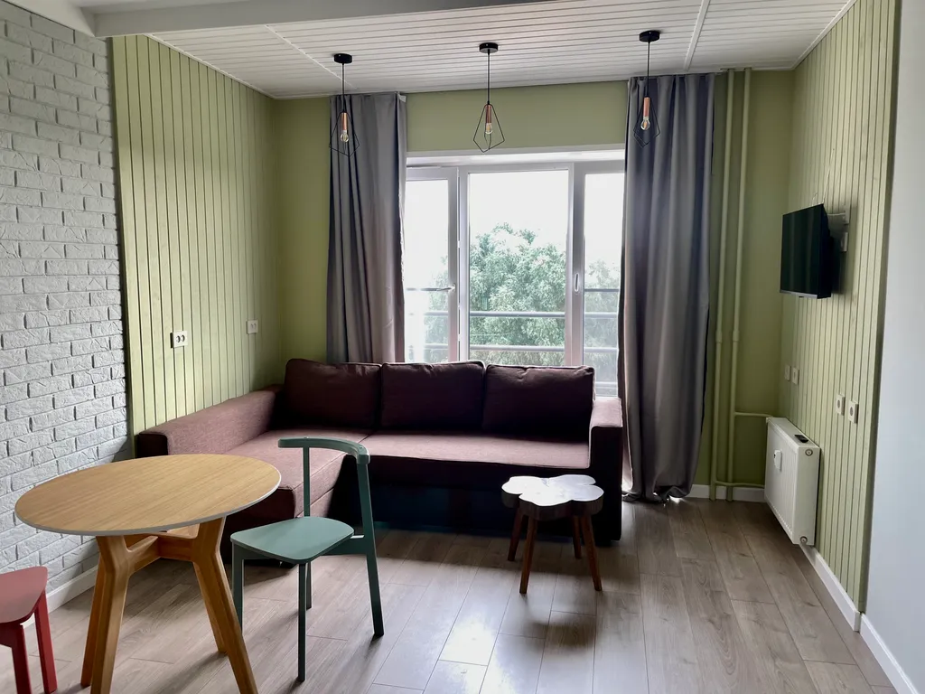 Квартира Студия с видом на реку — аренда посуточно в Великий Новгород