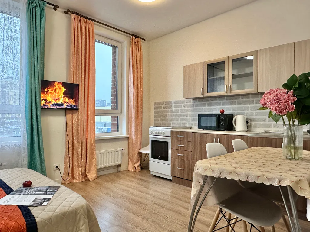 Студия в районе Остафьево, Силикатная - не берем плату за уборку