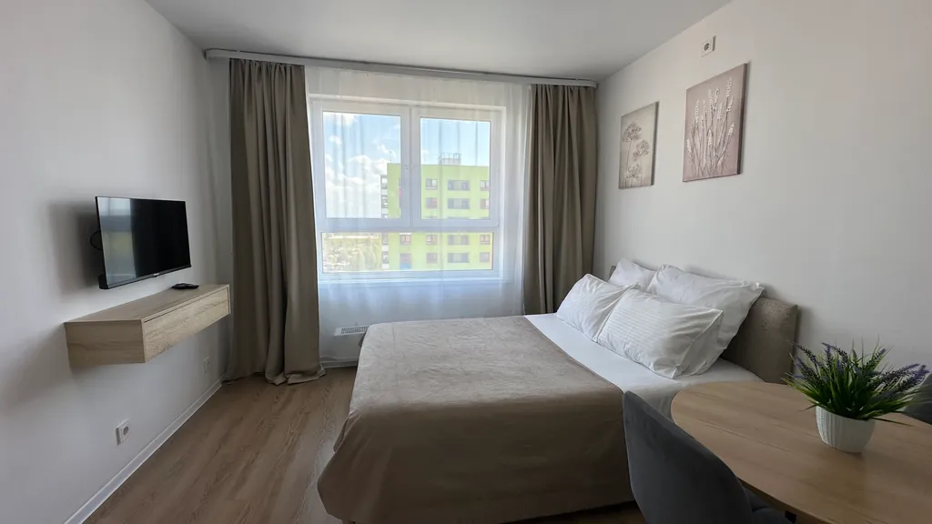 Квартира Квартира Новая студия в ЖК Волга Парк — Ярославль