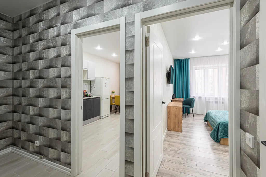 Просторная с гостиничным сервисом в Новом городе, бесконтактно